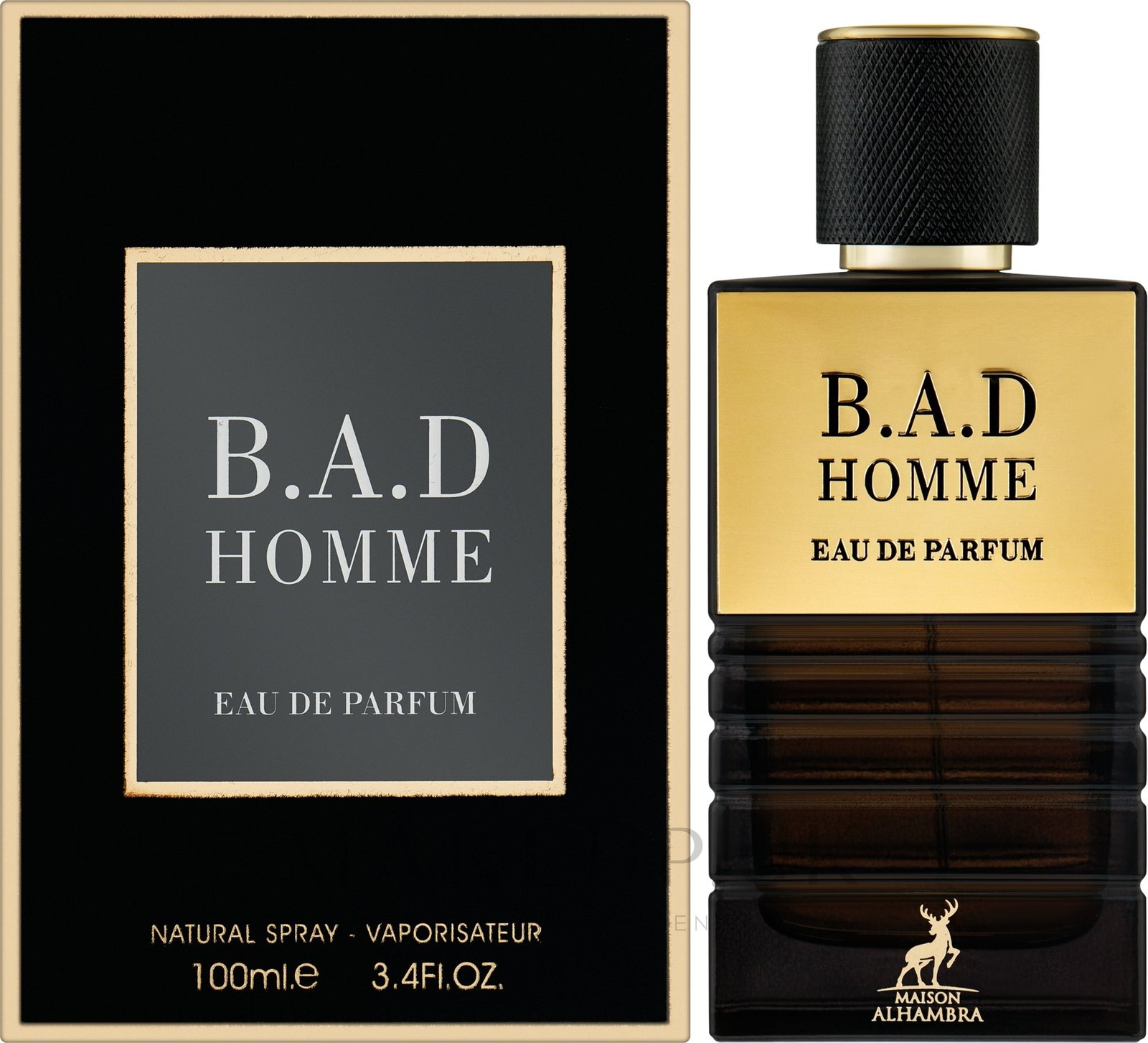 MAISON ALHAMBRA BAD HOMME EDP 100ML