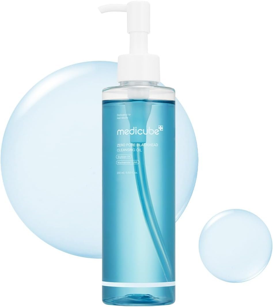 MEDICUBE ZERO PORE BLACKHEAD DEEP CLEANSING OIL 205ML