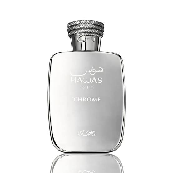 AL RASASI HAWAS CHROME FOR HIM  EDP 100ML